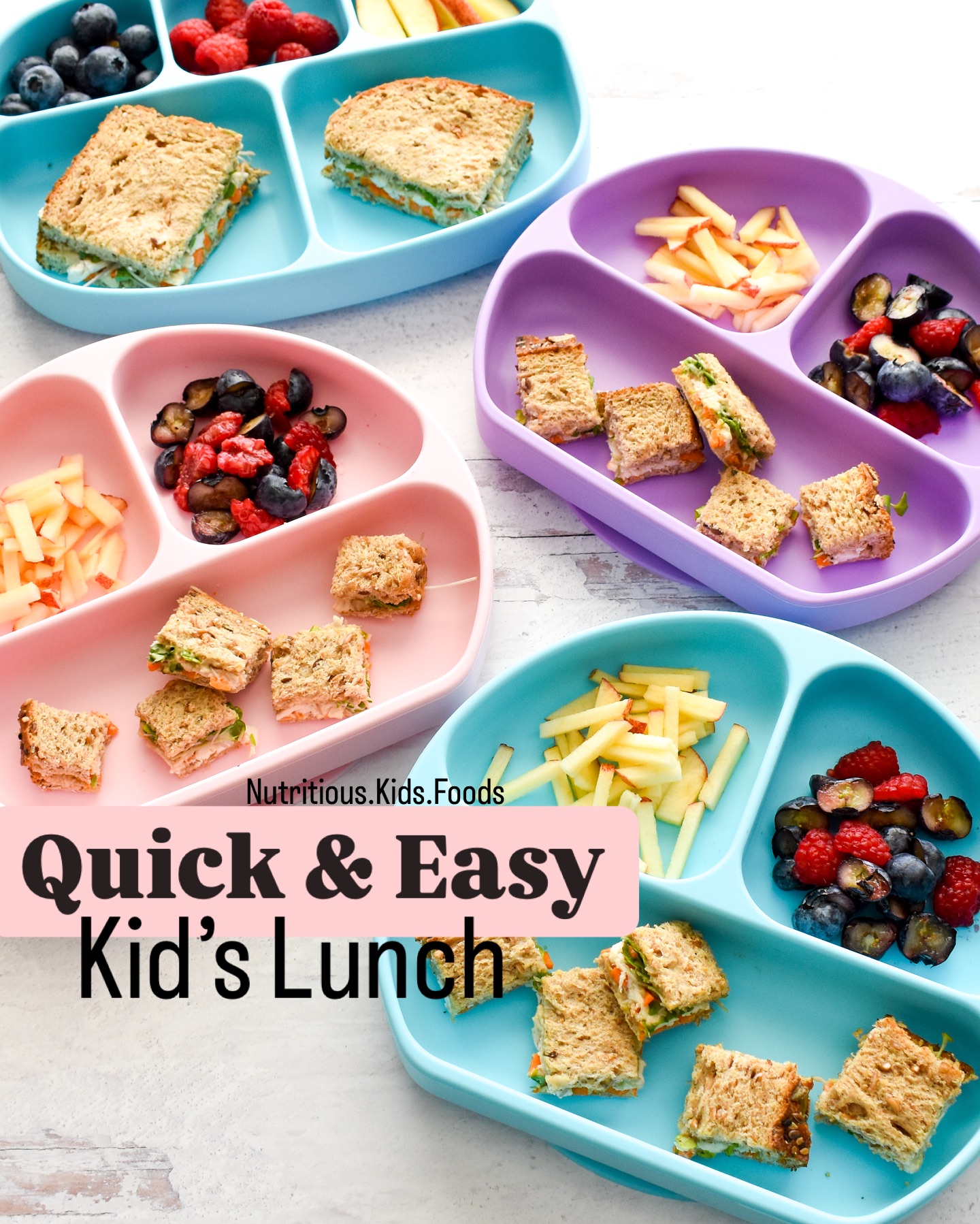 Have you tried serving micro-greens? I finely diced it and added it to my kids’ sandwiches. 

I also added some leftover cooked chicken for some extra protein. It’s a great way to help use up any leftover chicken you might have. 

Here’s how I built the sandwich:

🍞 Grab a slice of bread
🧡 Spread some hummus, or desired dip/sauce
🥕Add the thinly diced or shredded carrot and press it down onto the hummus
🍗 Add the shredded leftover chicken
🌱 Pile on the finely diced organic micro greens
🍞 Grab the second slice of bread
🧡 Spread some more hummus on the second piece of bread, and place it on top of the micro greens to form a sandwich.

💛Tip: Push down on the bread/sandwich to flatten it so it’s easier for little ones to hold. Cut it up into bite size pieces or squares

Served with thin sliced apples, halved blueberries and raspberries.

Please shred the apples and quarter the blueberries for younger children

#kidsmeals #kidsmenu #kidslunchideas #kidslunch #toddlermeals #toddlerfoodideas #toddlerfood #easytoddlermeals #easykidsmeals #healthykidsfood #healthytoddlermeals #lunchforkids #simplerecipes #familymeal #easylunchideas #kidsrecipe